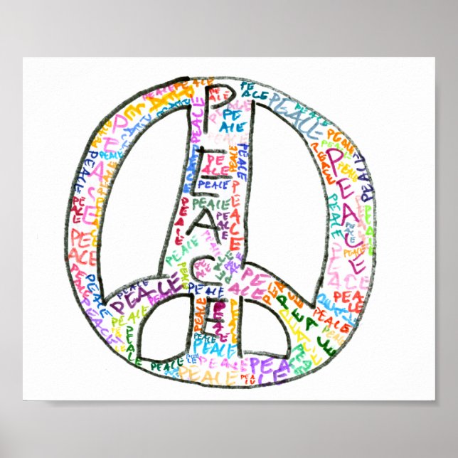 Póster Poster de Paz (Frente)