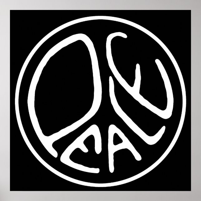 Póster Poster de Paz (Frente)