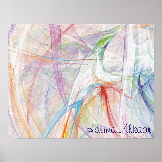 Póster Poster de paz de Love Me, Halima Ahkdar Studios (Frente)