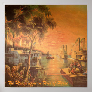 Póster Poster de Paz de Misisipi