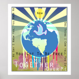 Póster Poster de paz de Sony ATV "Come Together"