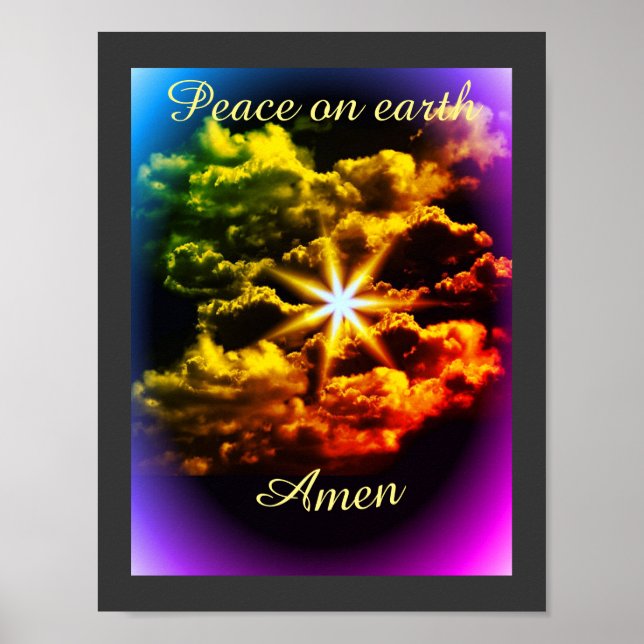Póster Poster de Paz en la Tierra (Frente)