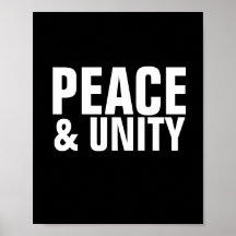 POSTER DE PAZ Y UNIDAD