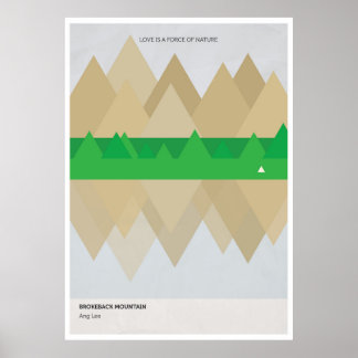 Póster Poster de películas de Brokeback Mountain