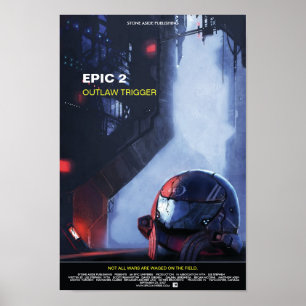 Póster poster de películas de 'Disparo al margen de la le