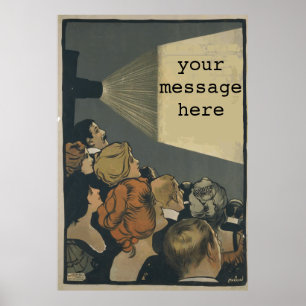 Póster Poster de películas de época