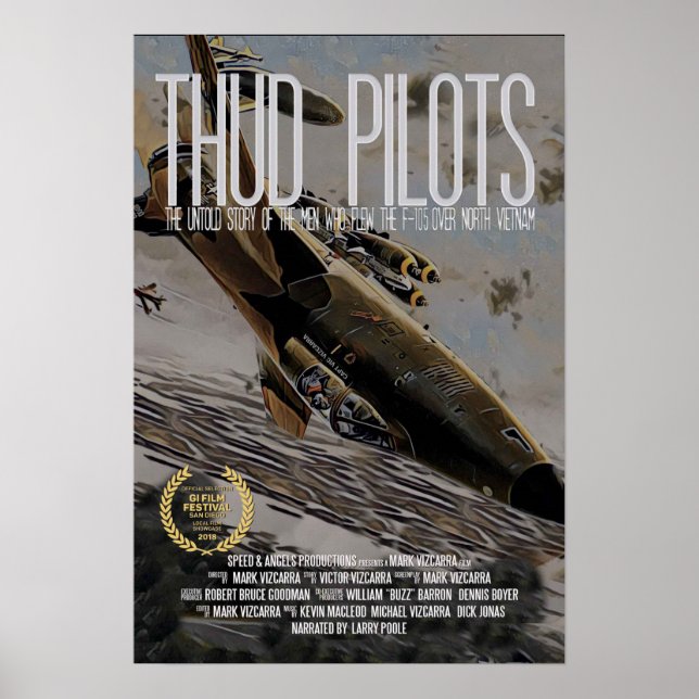 Póster POSTER de películas de ThUD Pilots (Frente)