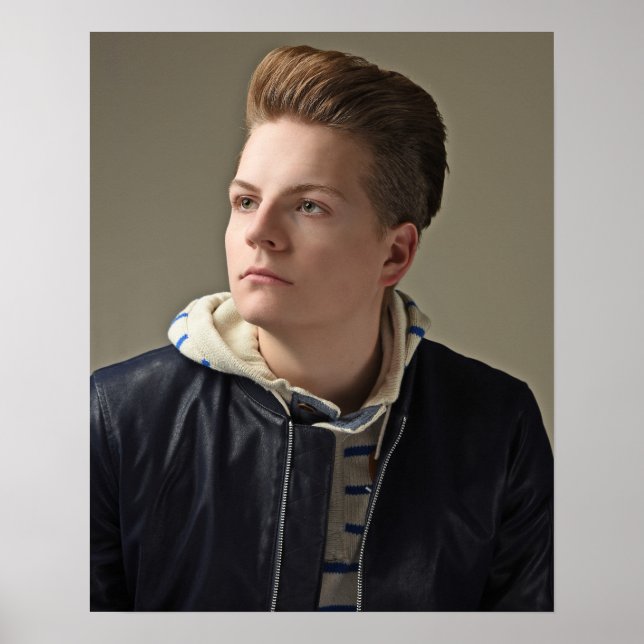 Póster Poster de pelo masculino (Frente)