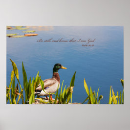 Póster poster de "Permanecer quieto y saber que soy Dios"