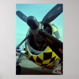 Póster Poster de perno de cerrojo P-47