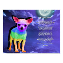 Poster de perro soñador (Chihuahua)