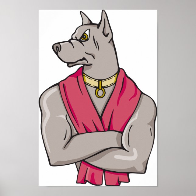 Póster Poster de perros deportivos (Frente)