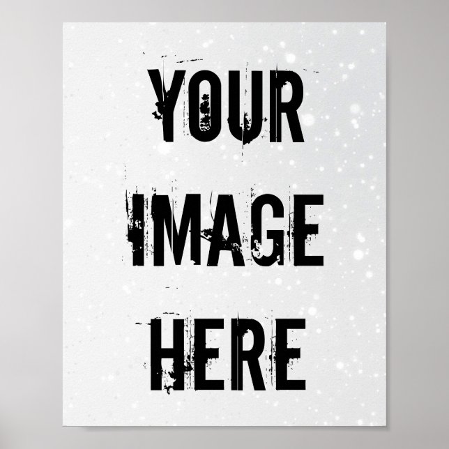 Póster Poster de Personalizable completo (Frente)