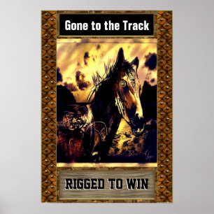 Póster Poster de Personalizable de Caballo Aristides Cybo