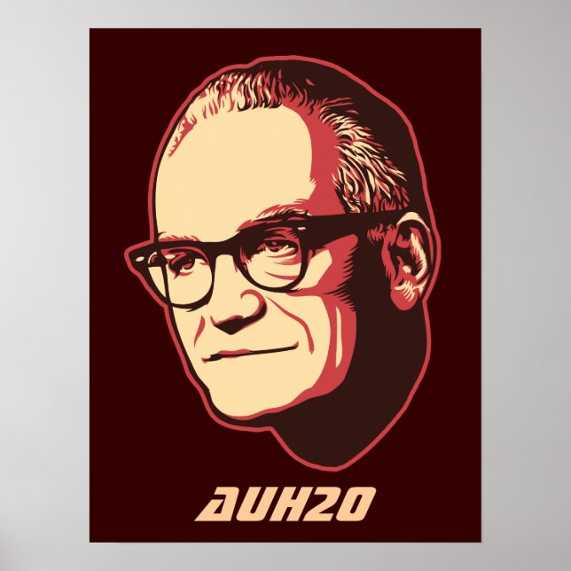 Póster Poster de Personalizable Goldwater AuH2O (Frente)