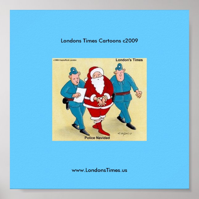 Póster Poster de Personalizado de Navidades divertidos co (Frente)