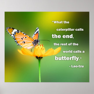 Póster Poster de perspectiva Lao Tzu