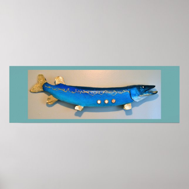 Póster Poster de pescado Jonahs (Frente)