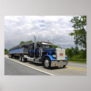 Póster Poster de Peterbilt 359 de los alces