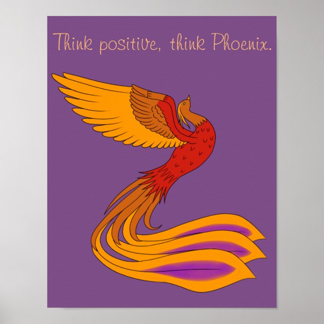 Póster Poster de Phoenix Positivo (Frente)