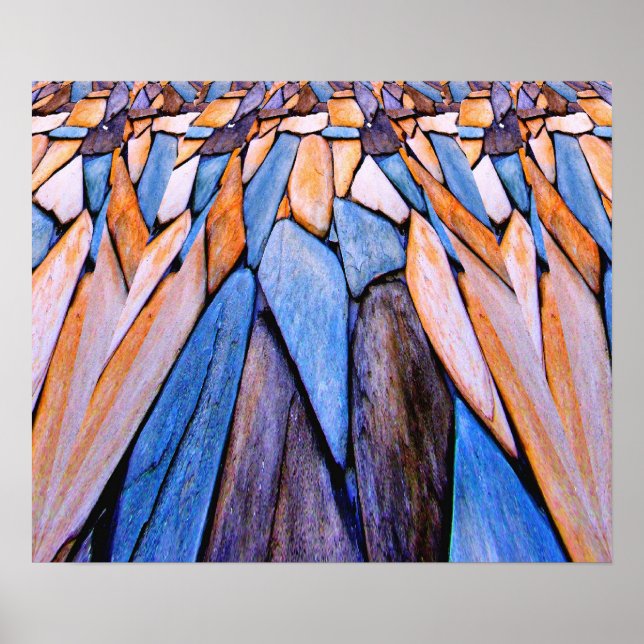 Póster Poster de pie y escucha (Frente)