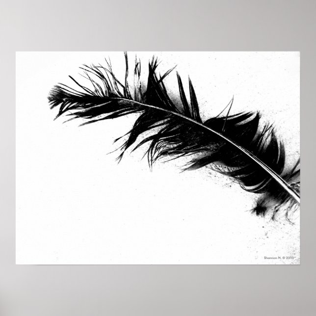 Póster Poster de piel negra (Frente)