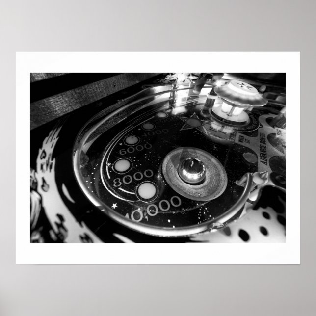 Póster Poster de pinball de Galaxy (Frente)