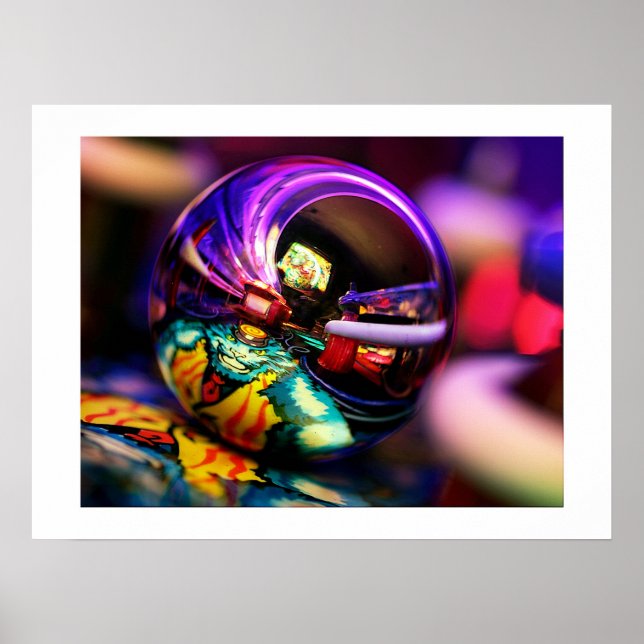 Póster POSTER de pinball para gatos 2 (Frente)