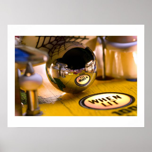 Póster Poster de pinball Spidy Spin (Frente)