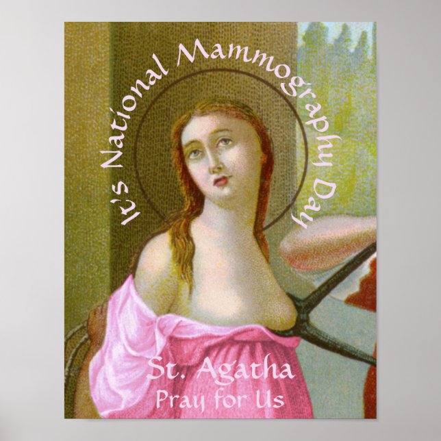 Póster Poster de Pink St. Agatha (M 003) (Frente)