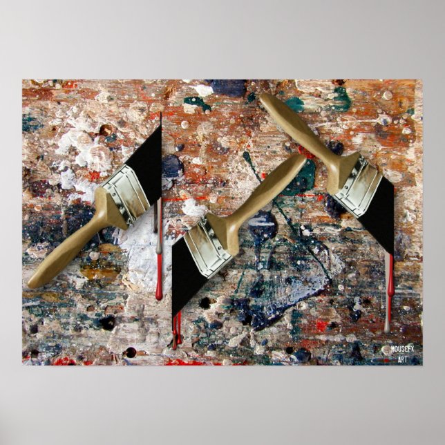 Póster Poster de pintura (Frente)