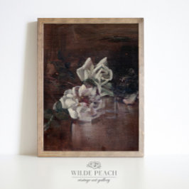 Póster Poster de pintura bruta floral