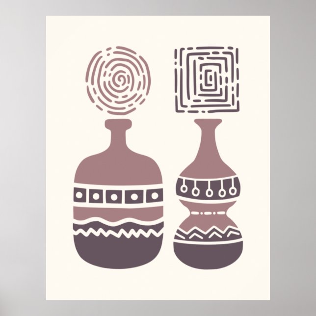 Póster Poster de pintura con el dedo Zazzle (Frente)