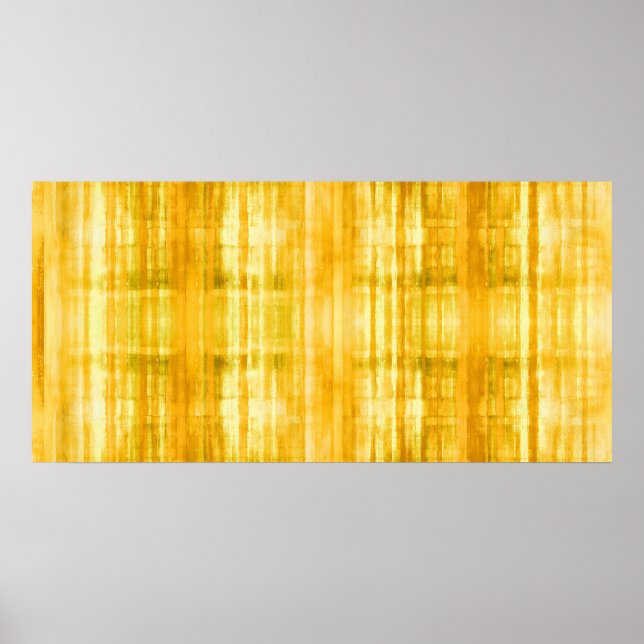Póster Poster de pintura de color amarillo (Frente)