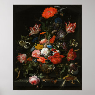 Póster Poster de pintura de flores holandesas Bella Artes
