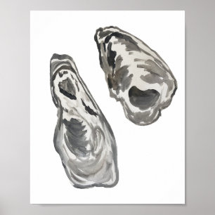 Póster Poster de pintura de la cubierta oyster
