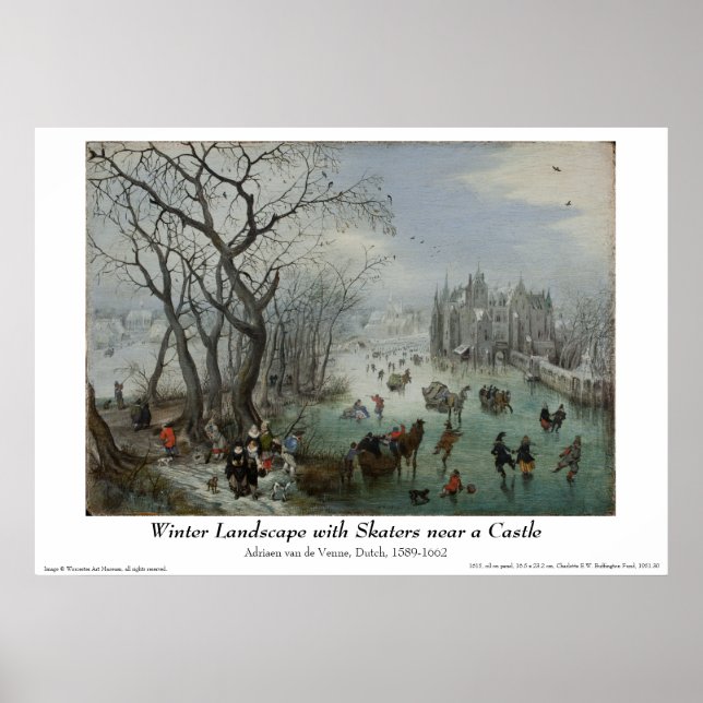 Póster Poster de pintura holandés (Frente)