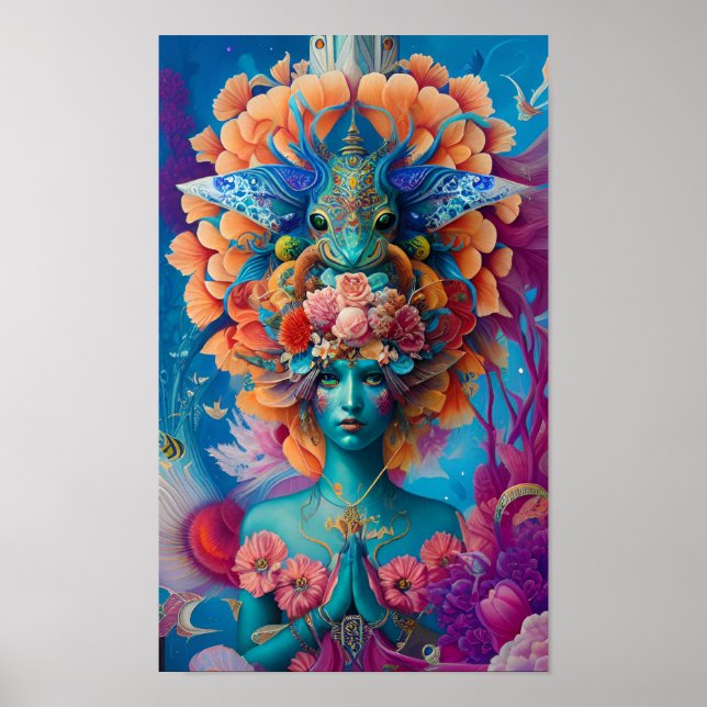 Póster Poster de Pisces Goddess (Frente)