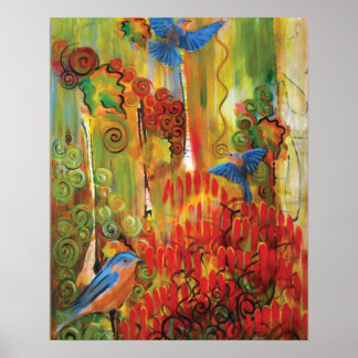 Póster poster de pistas de esquí