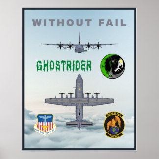 Póster POSTER de pistolas AC-130J