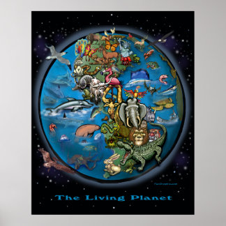Póster Poster de Planeta Animal