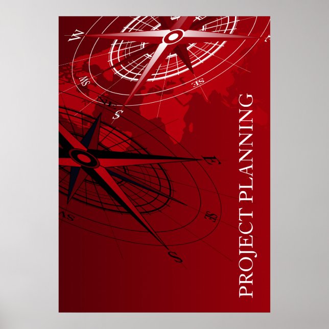 PÓSTER POSTER DE PLANIFICACIÓN DE PROYECTOS (Frente)