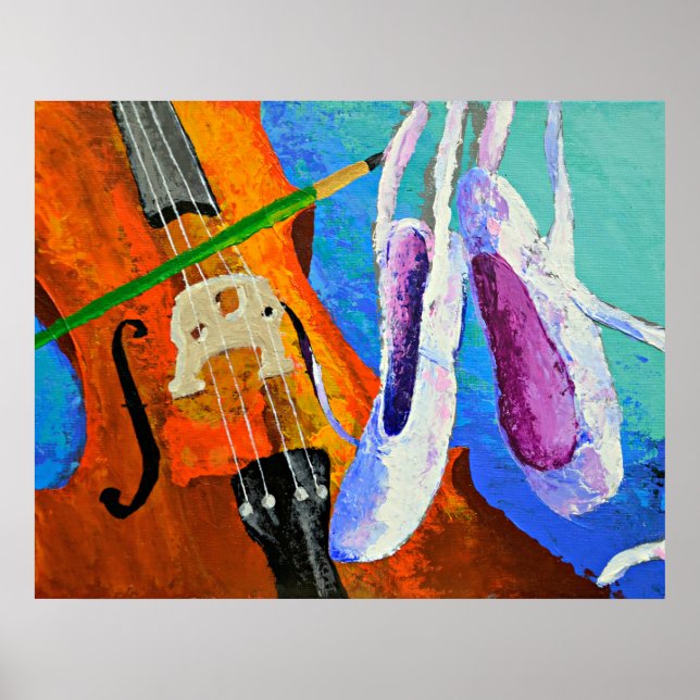 Póster poster de "Play Paint Pointe" por panoplei (Frente)