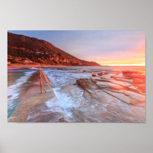 Póster Poster de playa