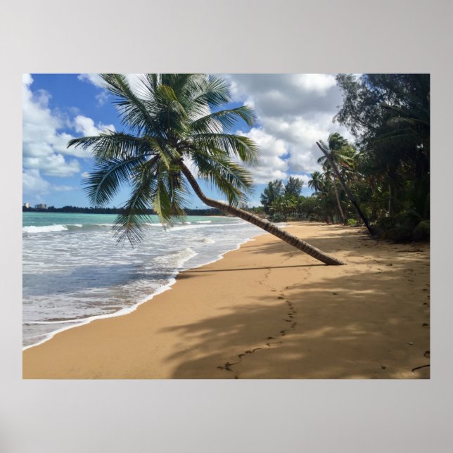 Póster poster de playa (Frente)