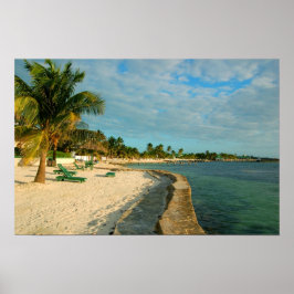 Póster Poster de playa de Belice