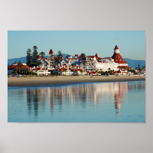 Póster Poster de playa de Coranado (Frente)