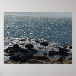Póster poster de playa de orient state park