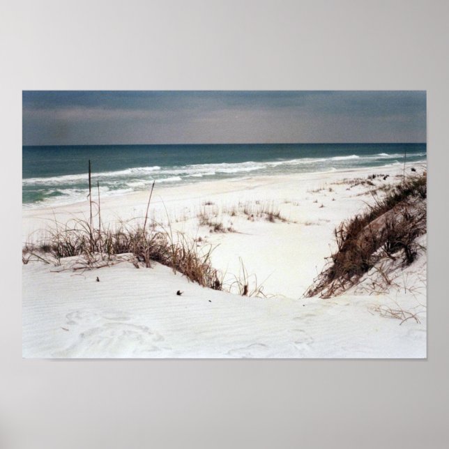 Póster Poster de playa de Panhandle (Frente)