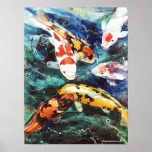 Póster Poster de PMACarlson Koi 11